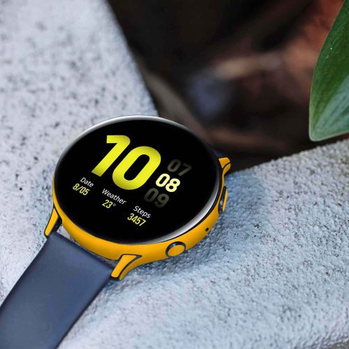 Samsung_Galaxy Watch Active 2 (44mm)_Matte_Deep_Mustard_4